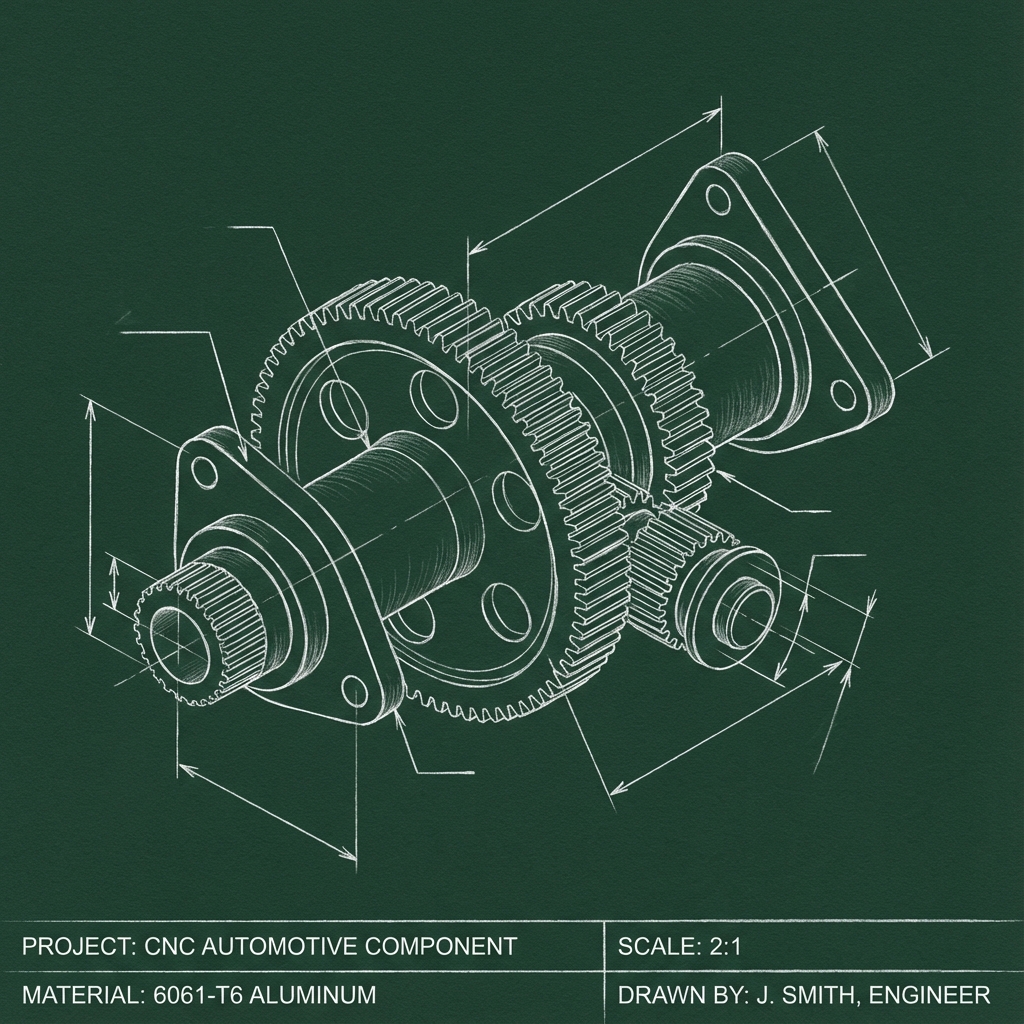 Precision CNC Components